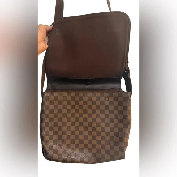 Louis Vuitton Damier Ebene Brooklyn Canvas Bag—2008 France - Picture 16 of 16